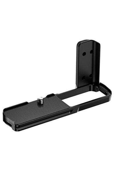 Choice مقبض حامل على شكل حرف L من JJC باللون الأسود لكاميرا باناسونيك لوميكس S9 مع لوحة تحرير سريعة مدمجة من Arca