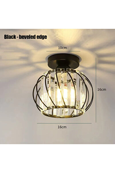 Choice مصابيح سقف الممرات الزجاجية بتصميم جديد بدون لمبة من Black-B لمصابيح سقف الممر والشرفة