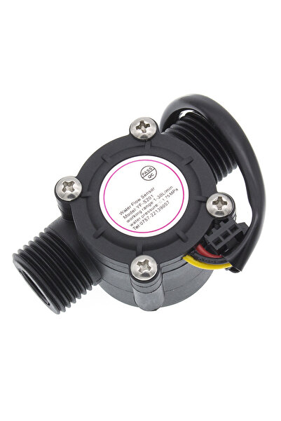 TENSTAR ROBOT YF-S201 12V Water Flow Sensor DC 5-18V Flowmeter Hall Flow Sensor Water Control Liquid Flow Senso...