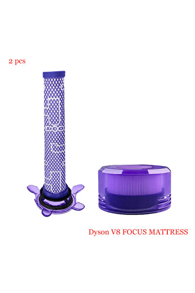 Choice قطعتان من الملحقات لمكنسة دايسون V8 FOCUS MATTRESS الكهربائية، فلتر ما...