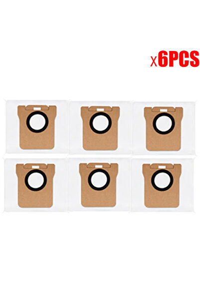 Choice 6 أكياس قطع غيار بديلة للمكنسة الروبوتية X10، فرشاة جانبية رئيسية، فلت...