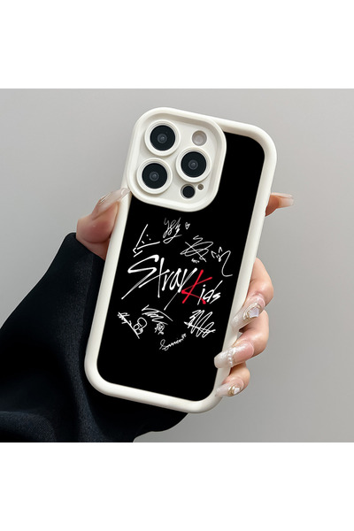 Miniso z1 for IPHONE 11 1PC Fashion Kpop S-Stray-Kids Phone Case for iPhone 16 15 14 13 Pro Max 11 12 Plus