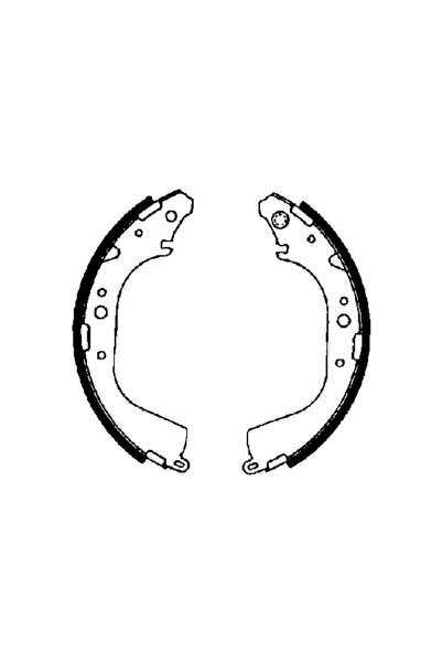 TEXTAR Set Saboti Frana Toyota 4 Runner 1/4 Runner 2/4 Runner 3 Vw Taro 1983-...