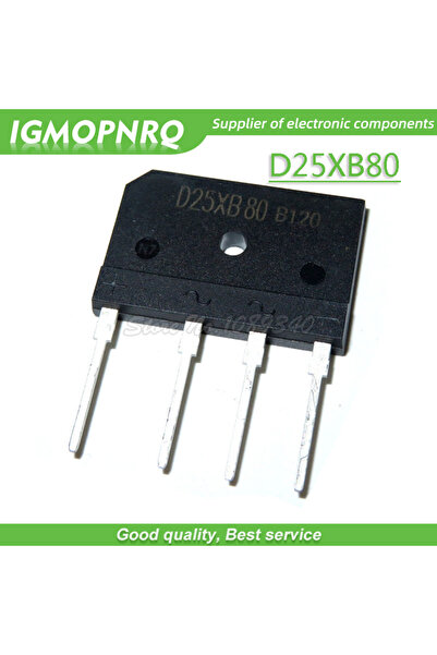 Choice 10PCS D25XB80 D25SBA80 ZIP 25A 800V bridge rectifier electromagnetic furnace new original