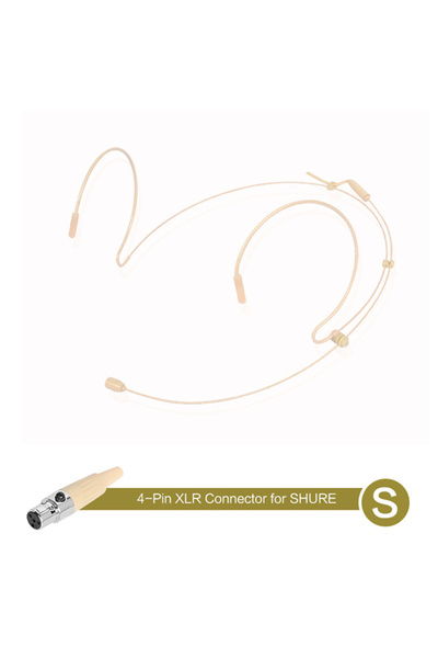 Choice ميكروفون سماعة الرأس Shure ذو خطاف الأذن المزدوج، ميكروفون مكثف متعدد ...