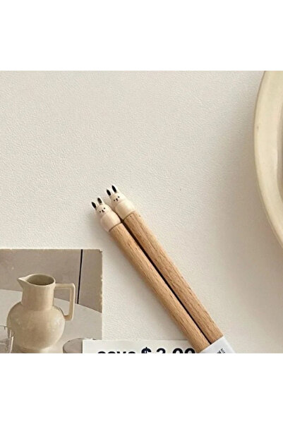 Choice rabbit Unique and Cute Animal Print Chopsticks Perfect for Couples' Dinner and Sushi Parties Hand-C