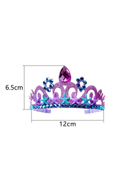 Choice 1P style Mermaid Series Theme Party Children's Crown Birthday Crown Bi...