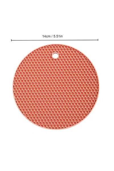 Choice S 1PCS 14x14cm 13.5*13.5cm Round High Temperature Resistant Coaster Ma...