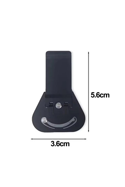 Choice 1X Black-Short Ultra-Thin Phone Kickstand Universal 360 Degree Rotatab...