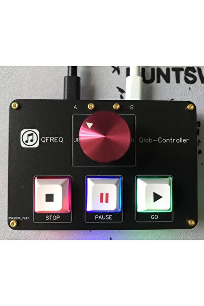 Choice وحدة تحكم QLAB الجديدة باللون الأسود تدعم جهازي كمبيوتر لـ QLAB Hirren...