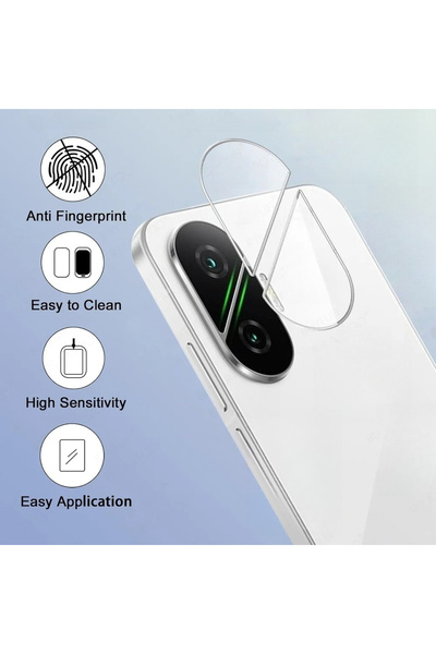 Choice 2 Pieces For Poco F7 5G Tempered glass 1-2Pcs 3D Camera Glass Protector for POCO F7 Back Lens Cover