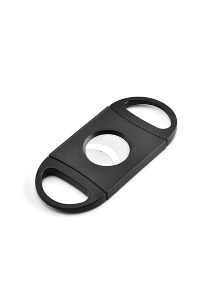 Choice1 مقص سيجار محمول مزدوج الحواف من الفولاذ المقاوم للصدأ، قطعة واحدة بال...