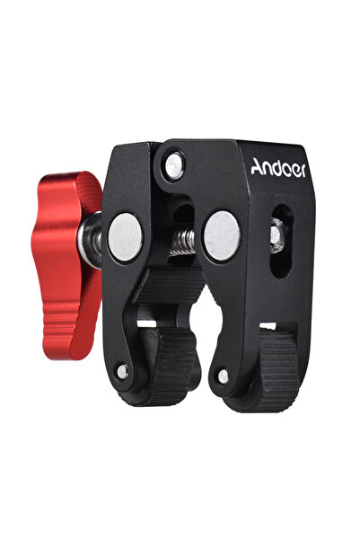 Choice Only Super Clamp Andoer Multi-function Ball Head Clamp Ball Mount Clamp Arm Super Clamp with 1/4-20