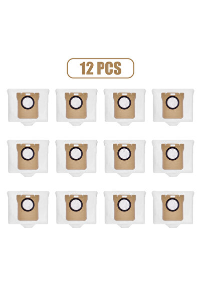 Choice 12 كيس غبار للمكنسة الروبوتية X20 Plus وX20 Max وX20 Pro وX10+ وS10+ و...