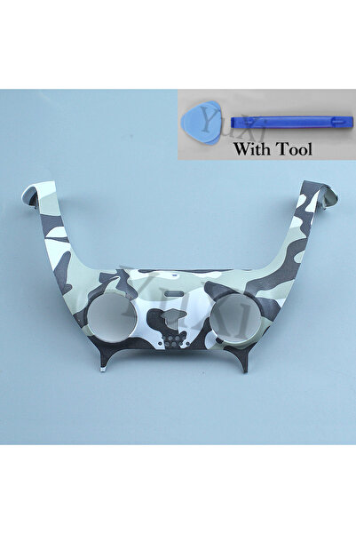 Choice شريط زخرفي لمقبض عصا التحكم لجهاز بلاي ستيشن 5، قطعة واحدة باللون الرمادي المموه، لوحدة تحكم بلاي ستيشن 5