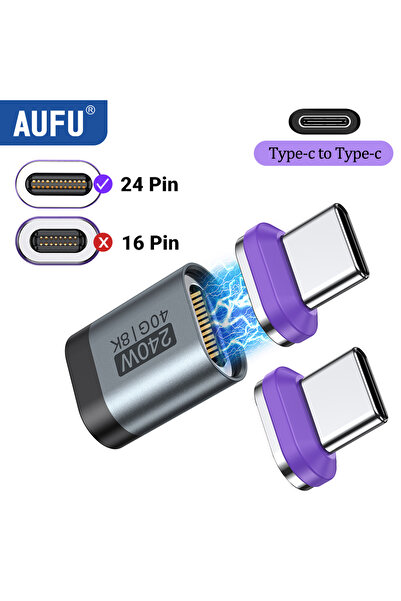 Choice محول 24 سنًا TC TC AUFU PD240W محول USB C مغناطيسي لأجهزة iPhone موصل ...
