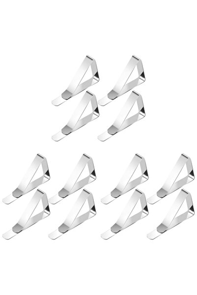 Choice 12 قطعة من 4 إلى 32 قطعة من مشبك غطاء طاولة من الفولاذ المقاوم للصدأ ل...