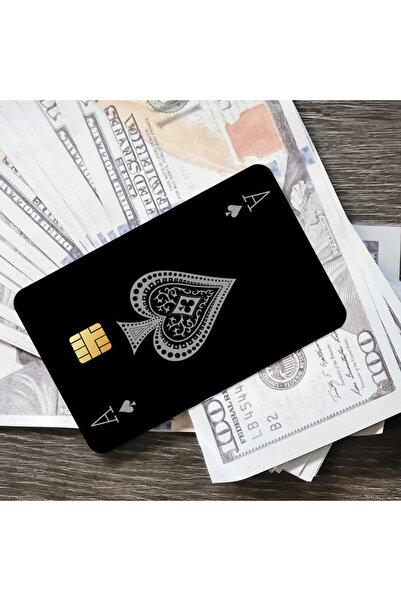 Choice3 18x13.5CM z1 Ace of Spade Bank Credit Cards Bus Pass Stickers Cool De...