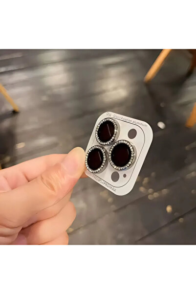 Choice Tempered glass 16pro 16proMax(3pcs silver 2-3Pcs Fashion Pretty Shine Diamond Camera Lens Protector