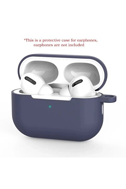 Choice جراب حماية جديد بلون سادة من السيليكون لسماعات الرأس اللاسلكية AirPods...