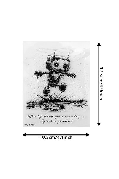 Choice4 طوابع بوتولوجي الشفافة "معًا أفضل" لصنع البطاقات، مصنوعة من السيليكون...