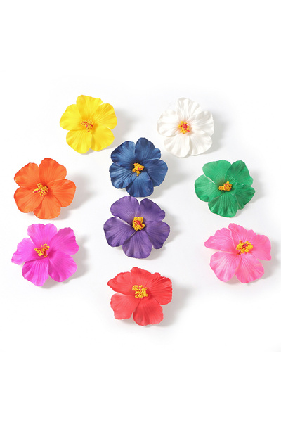 Choice 10 قطع من الزهور الاصطناعية المختلطة 5/10 قطع زهور صناعية 9.5 سم زهور ...