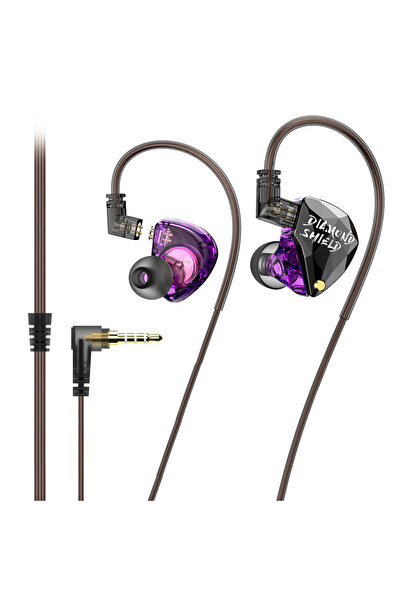 Choice سماعة أذن ديناميكية سلكية من Lafitear LD4 بدون ميكروفون، مقاس 3.5 مم، ...