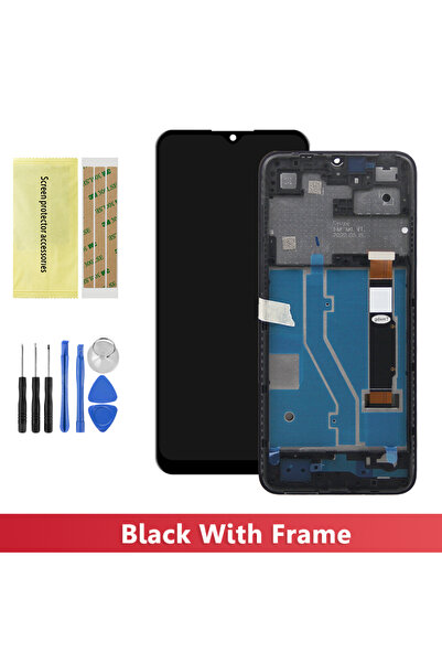 Choice Black With Frame 6.52 " For TCL 30SE LCD Display Touch Screen Digitizer Assembly Replace For TCL 30