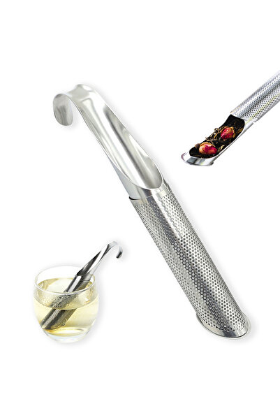 Choice 1 Pcs Stainless Steel Tea Infuser Filter with Hanging Hook Handle Tea Diffuser for Seeping Loose Lea