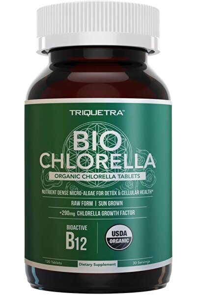 triquetra أقراص الكلوريلا العضوية ذات شكل جدار الخلية المكسور - 4 شهادات عضوي...