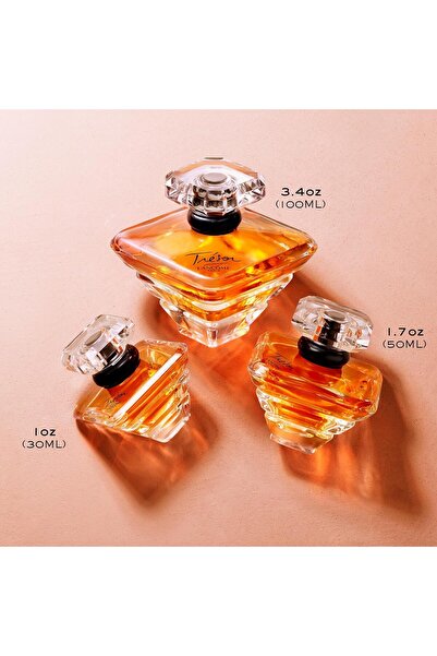 Lancome Lancôme Trésor Eau de Parfum – Elegant & Romantic Women’s Fragrance with Rose, Lilac, Peach &