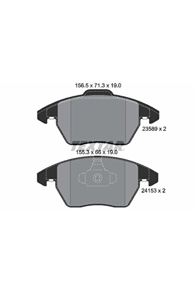Krieger Set Placute Frana Frana Disc Citroen C4 1/C4 Cupe Peugeot 207/208 1/3...