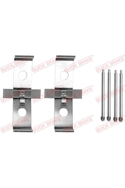 QUICK BRAKE Set Accesorii Placute Frana Citroen C8 Fiat Ulysse