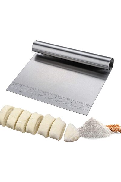 Smart Kitchen Stainless Steel Dough Scraper 15 x 11 cm