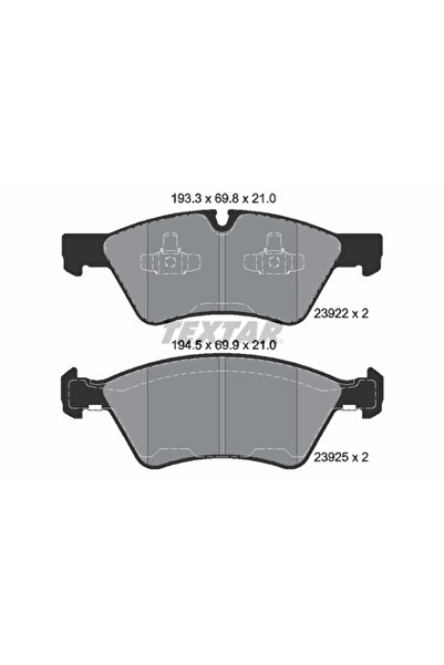 Krieger Set Placute Frana Frana Disc Mercedes-Benz E-Class/G-Class/Gl-Class