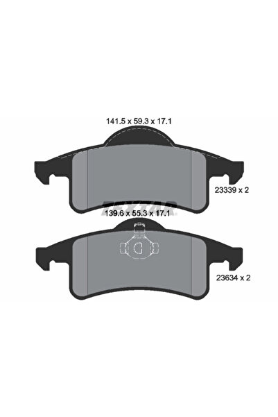 Krieger Set Placute Frana Frana Disc Jeep Cherokee Jeep (Bjc) Grand Cherokee