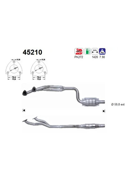 As Catalizator Bmw 5