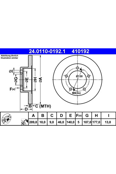 Ate Set Discuri Frana Suzuki Samurai Autoturism De Teren, Inchis/SJ410/SJ413 ...