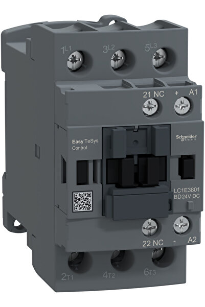 Other Contactor de putere Easy TeSys Control AC3 38A 3P 1NC, bobină 24V CC