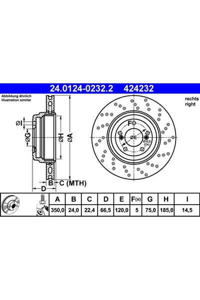 Ate Disc Frana Bmw 1 Cupe/3