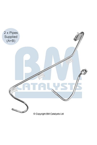 BM CATALYSTS Conducta De Presiune Senzor De Presiune (Filtru Particule) Vw Mu...
