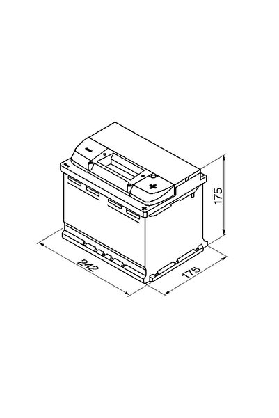 Bosch Starter battery OPEL INSIGNIA A Country Tourer 2014-2017 0 092 S40 040