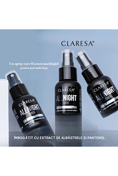 Claresa Makeup Setting Spray, All Night,