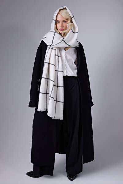 myfirstsea Kadın Kışlık Kalın Şal 65x180 cm – Omuz ve Boyun Atkısı, Yumuşak Dokulu Şık Model