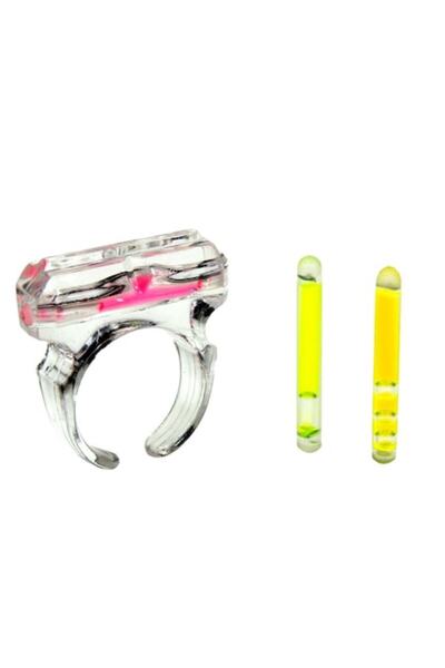 ANTBRO Fluorescent Ring, Glow In The Dark, Includes Refill, Transparent