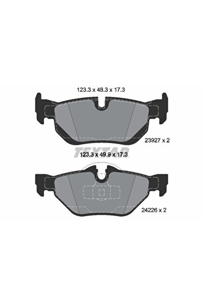 Krieger Set Placute Frana Frana Disc Bmw 1/3 Bmw (Brilliance) 3 Series/X1