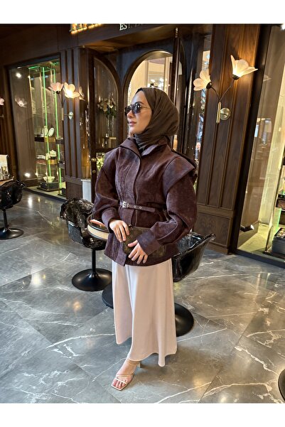 El Amira Aveline Saten Etek Krem