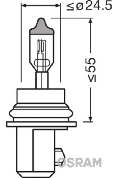 Osram Bec Far Faza Lunga Hummer Hummer H2 Lincoln Town Car 3