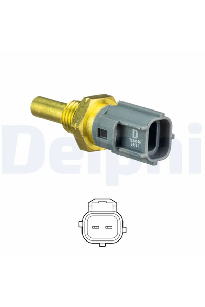 DELPHİ Senzor Temperatura Lichid De Racire Subaru Justy 2/Justy 3 Suzuki Igni...