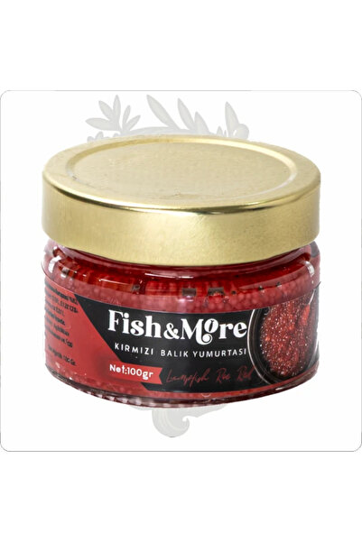 FİSH MASTER İTHAL FİSH MORE KIRMIZI HAVYAR 100 GR